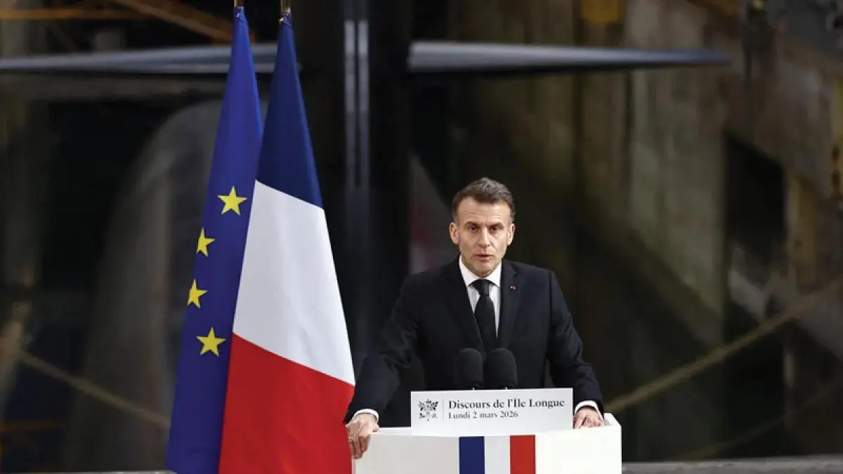 Discours président macron dissuasion nucléaire