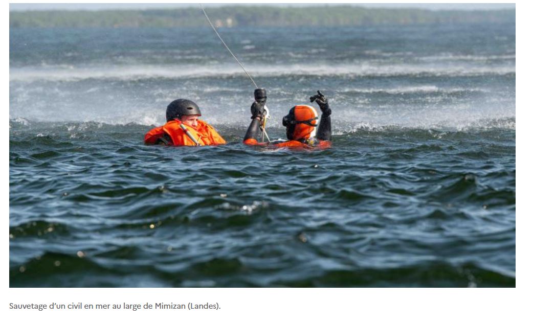 Deux opérations de secours réussies en moins de douze heures pour le Caracal de Cazaux