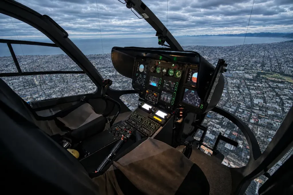 Simulateur de vol Indra EC135