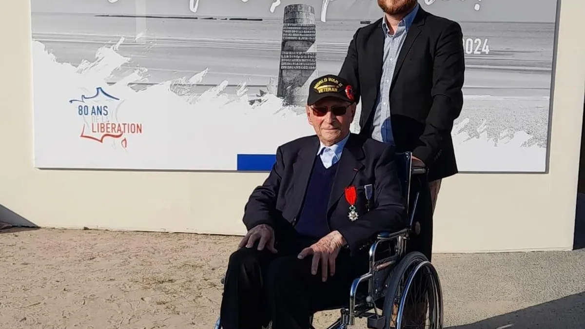 Jean Turco, doyen des Français et vétéran de la Bataille de France