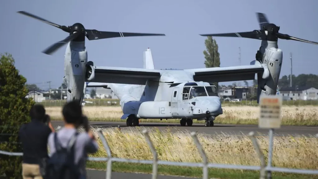 L'Osprey helicoptère