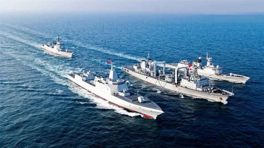 Navires de guerres de l'APL chinoise