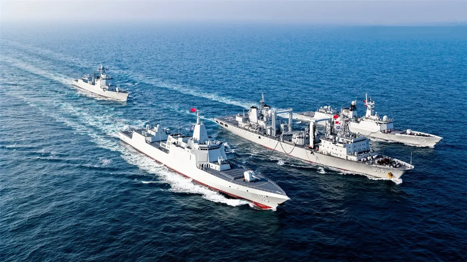 Navires de guerres de l'APL chinoise