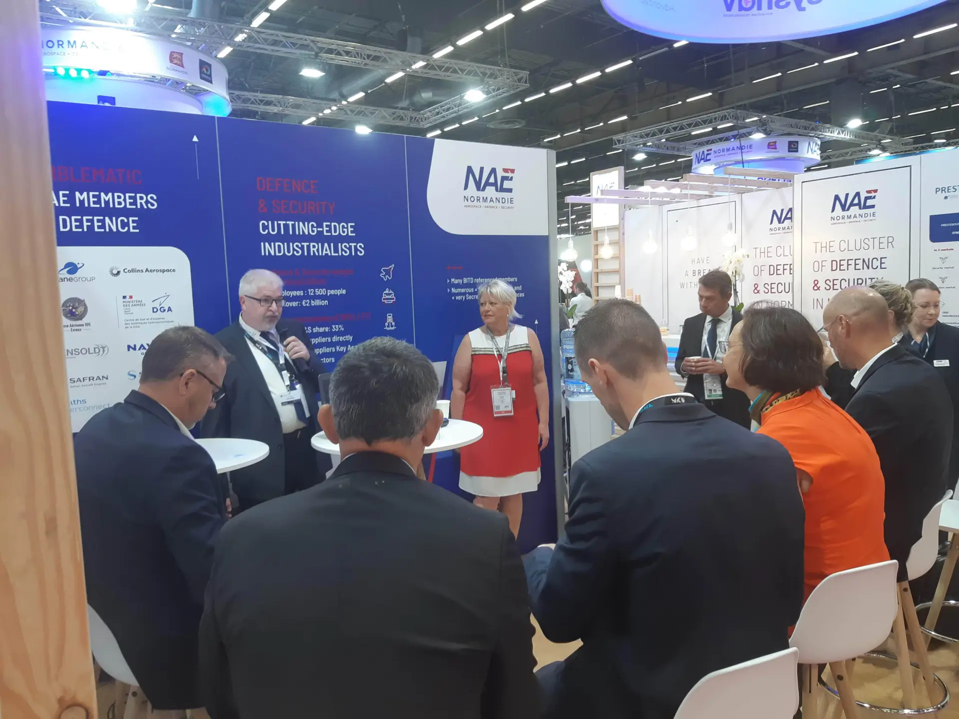 Stand NAE sur Eurosatory 2024