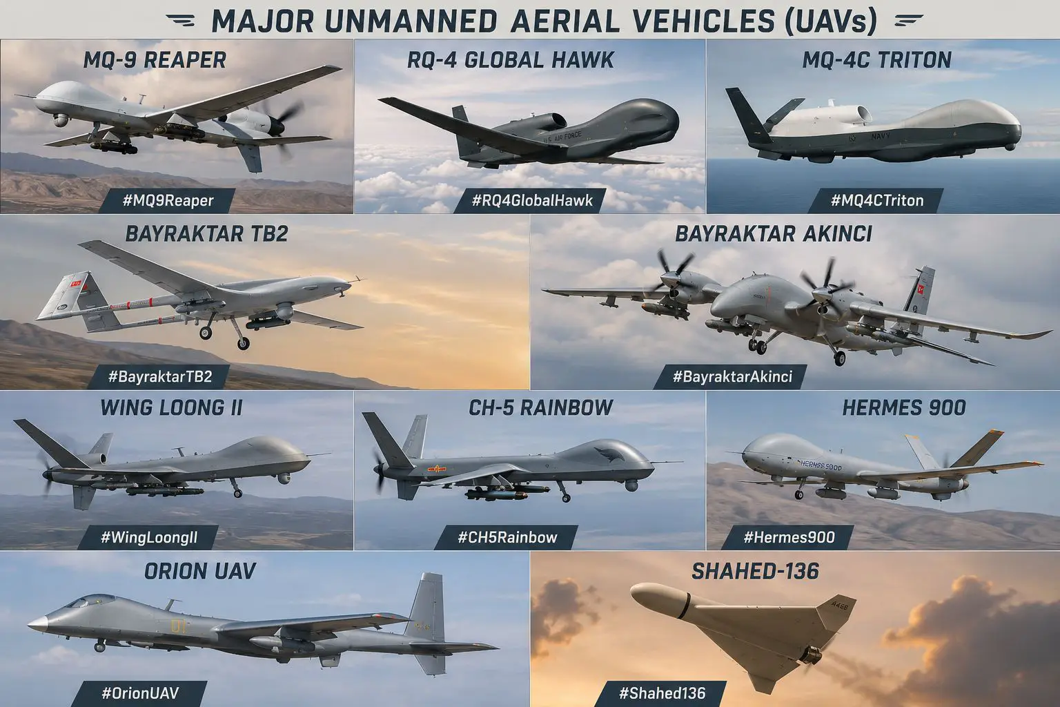 drones militaires monde 2026