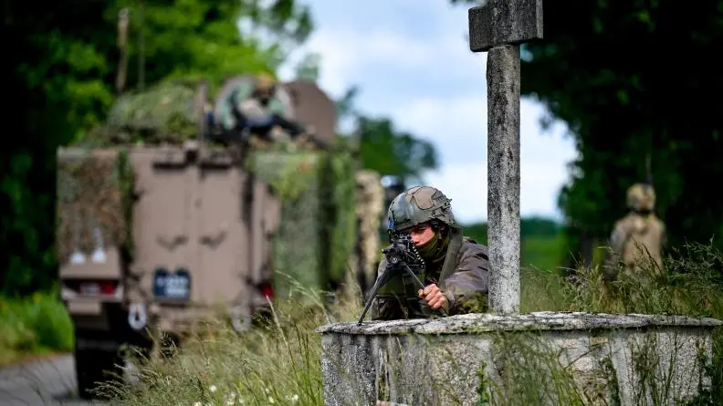 exercice militaire libecciu france