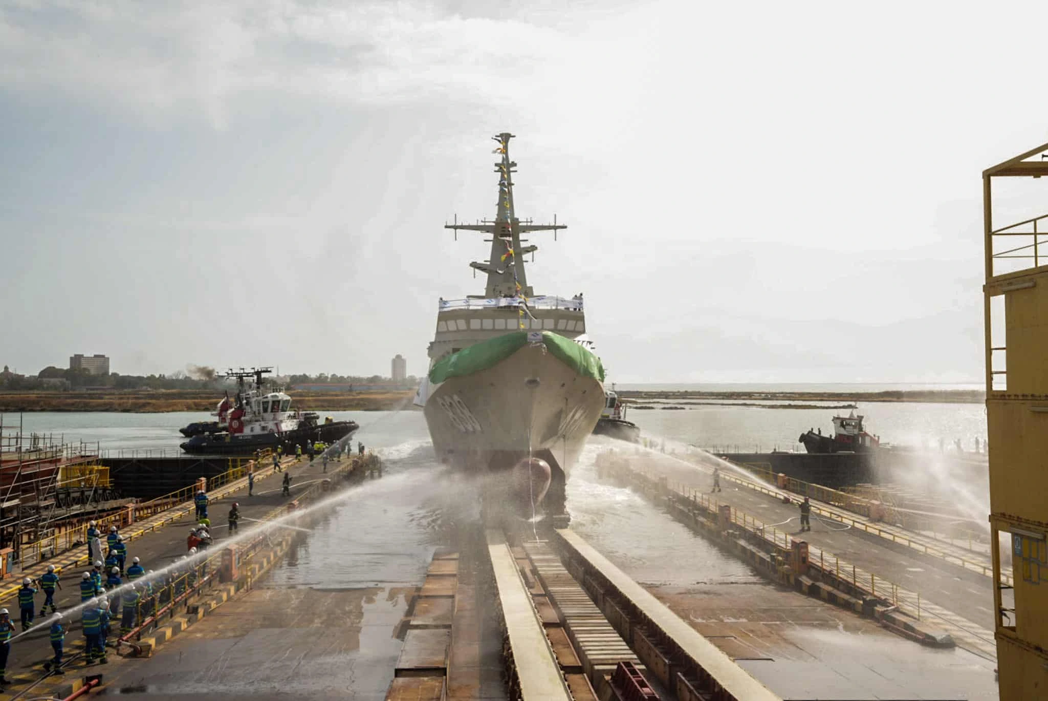 6e corvette HMS ALMADINAH à San Fernando