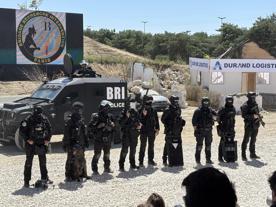 Démonstration BRI Eurosatory 2026