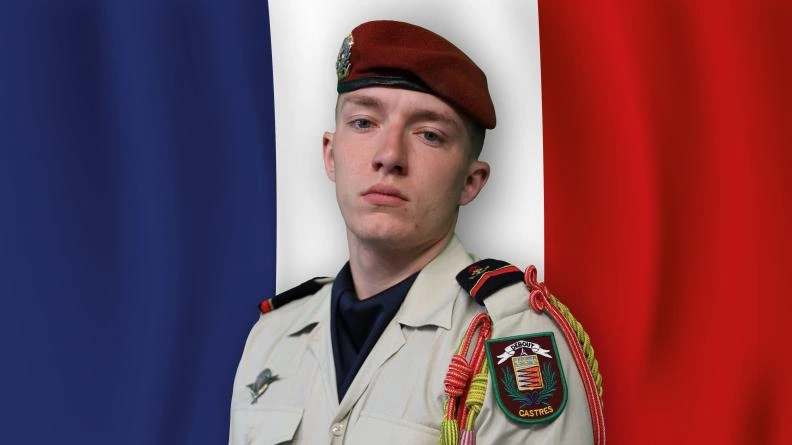 Le soldat de première classe Florian Gillet