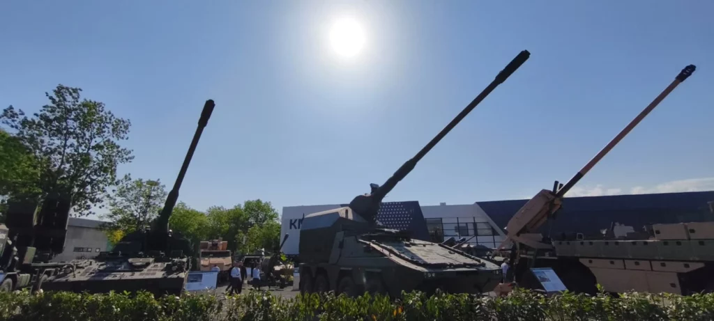 Chars en exposition à l'eurosatory 2026