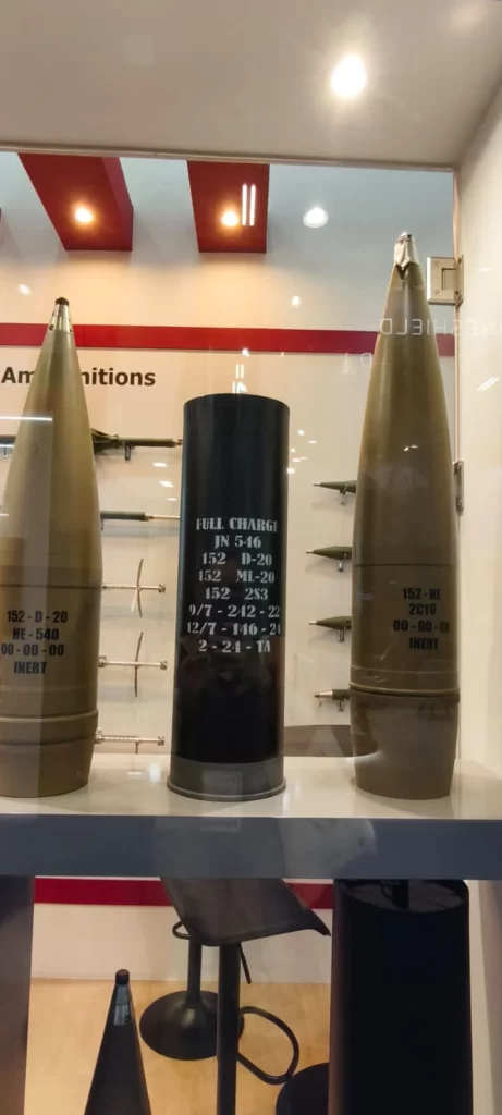 Exposition de munitions