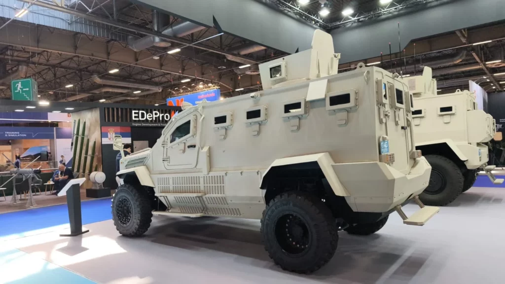 Véhicule blindé Eurosatory 2026