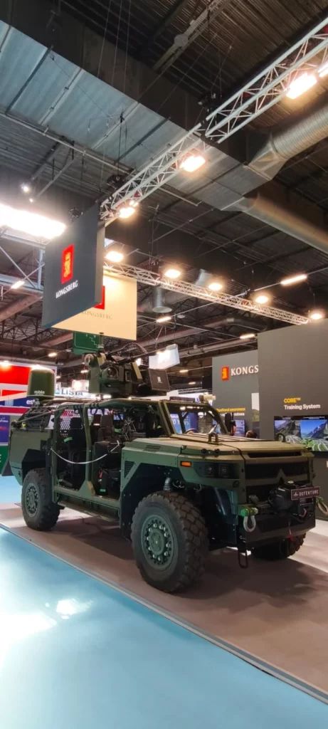 kongsberg vehicule