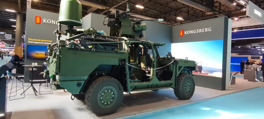 kongsberg vehicule exposition eurosatory