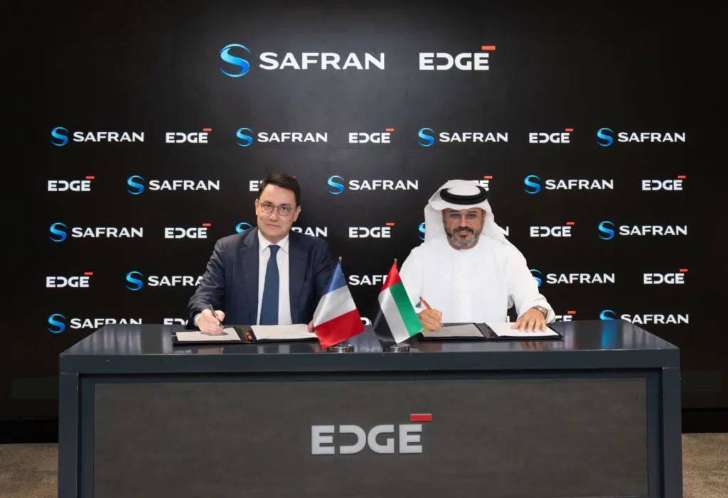 signature accord stratégique EDGE Group et Safran