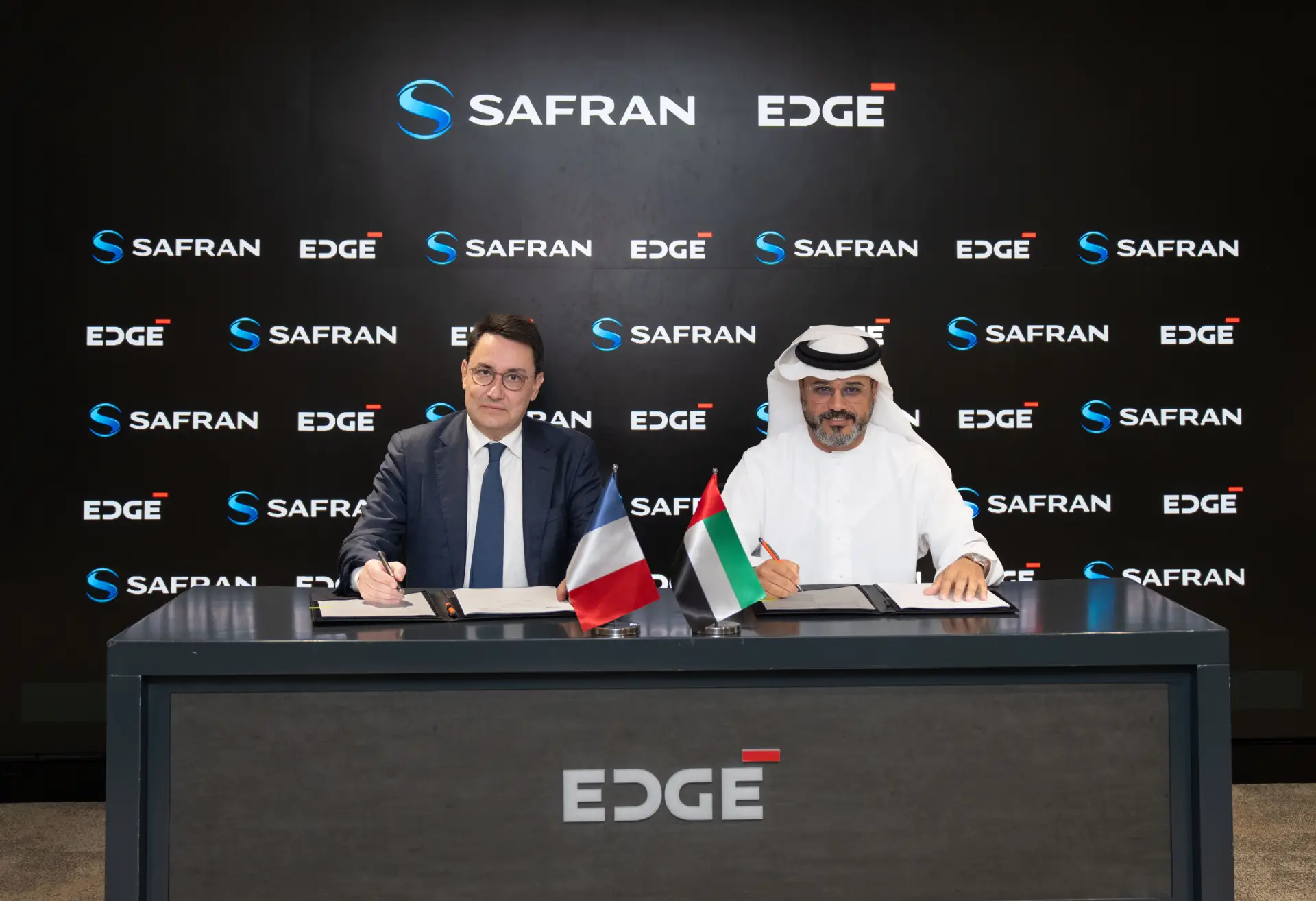 signature accord stratégique EDGE Group et Safran