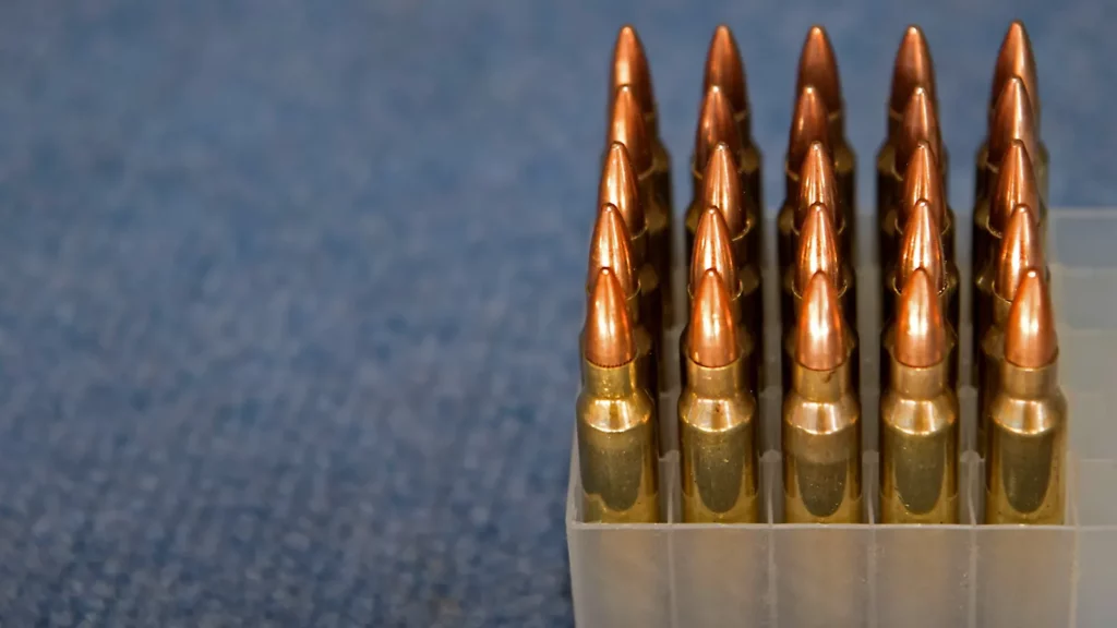 Cartouches de calibre 56 45-mm