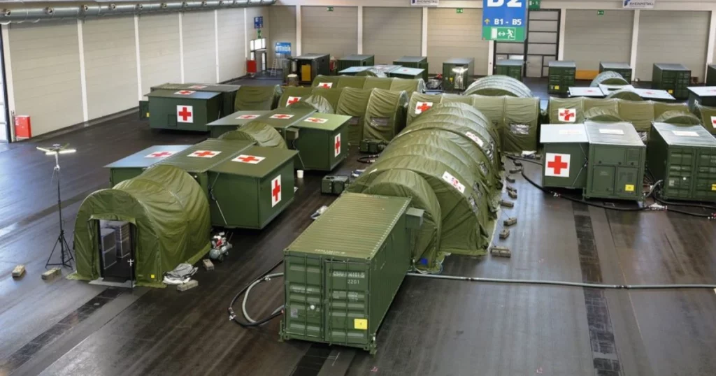 Rheinmetall Hopitaux de campagne ultra mobile maroc