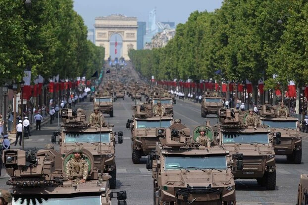 Soldats défilé 14 juillet 2026