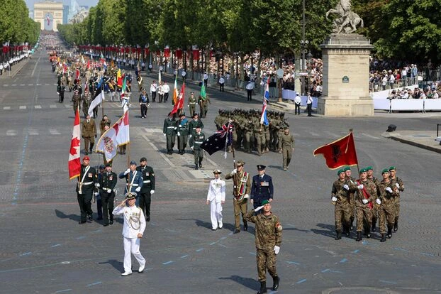 Troupes étrangères champs élysées défilé 14 juillet 2026