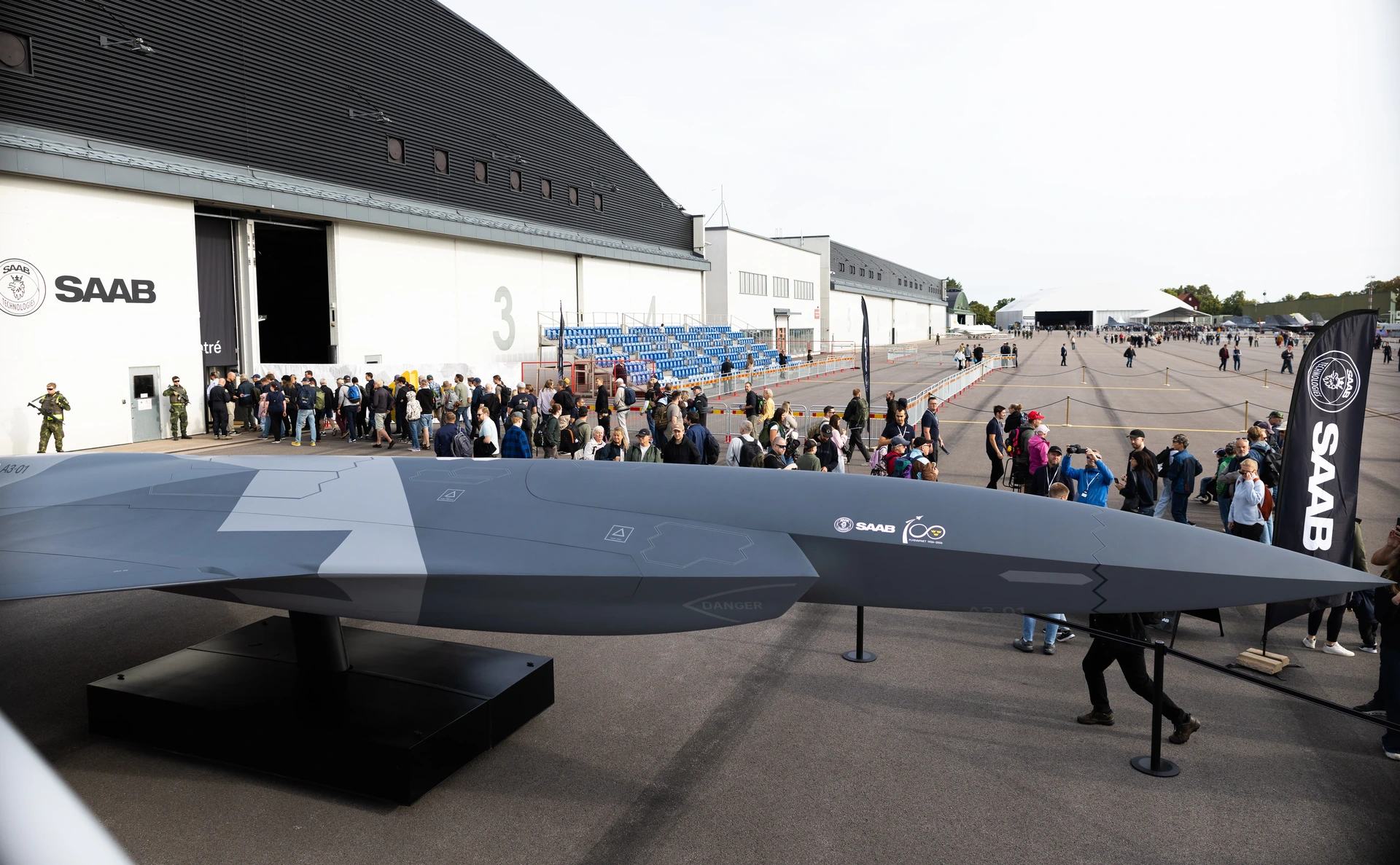 Maquette A3-001 saab