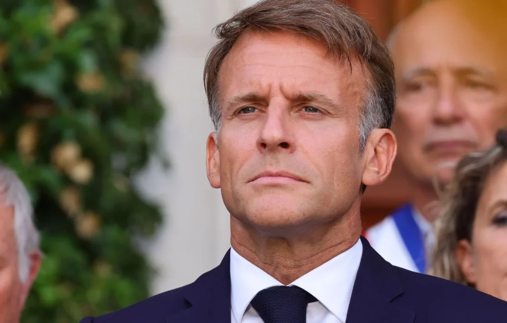 Prise de parole Macron frappes russes sur Kryvyï Rih