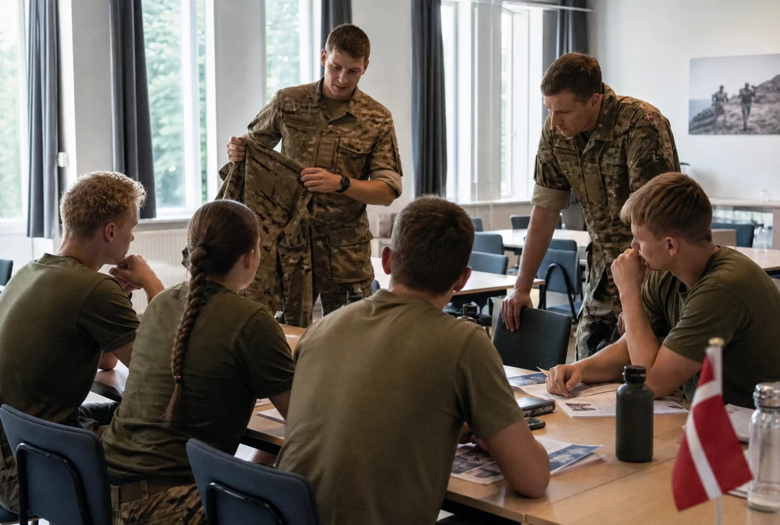 Service militaire obligatoire danemark