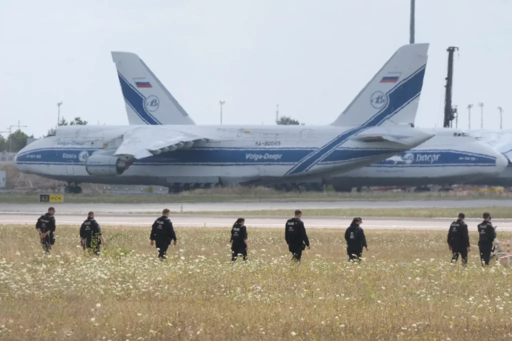 Allemagne attaque Russie aéroport Leipzig