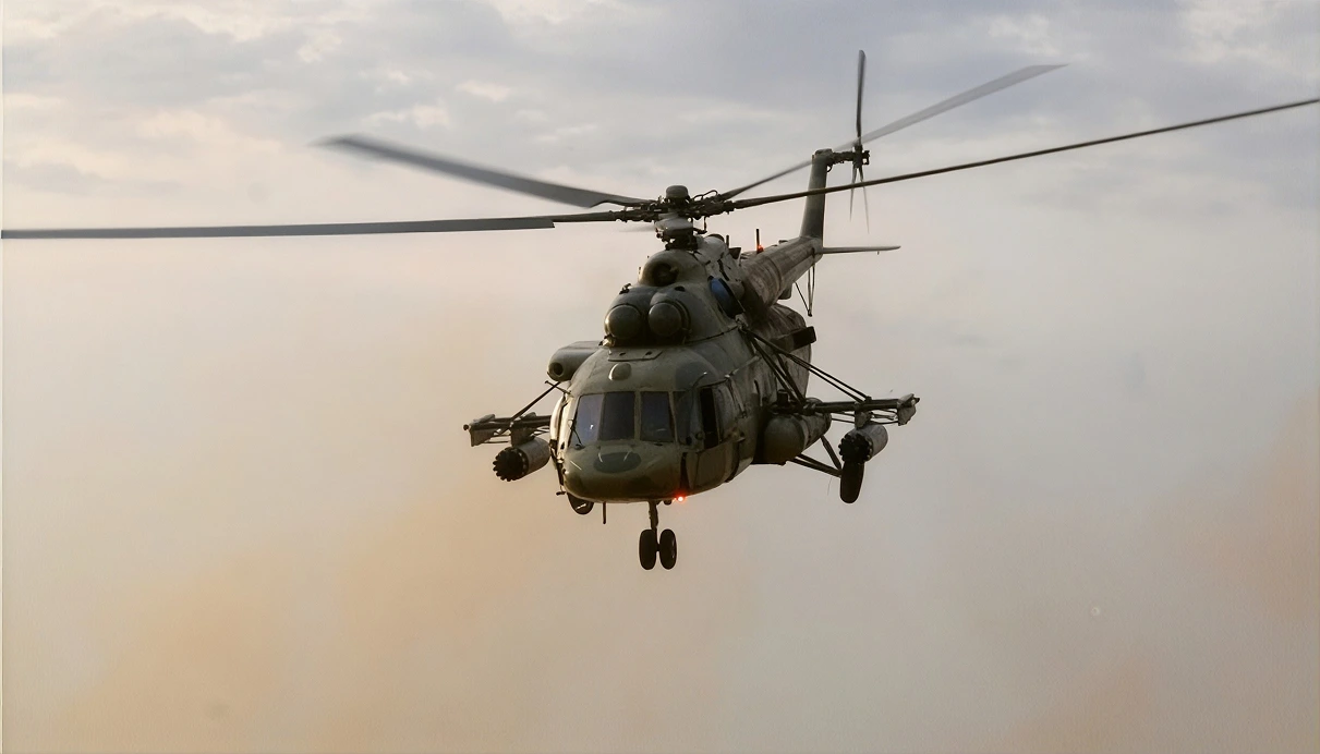 Hélicoptère russe Pologne