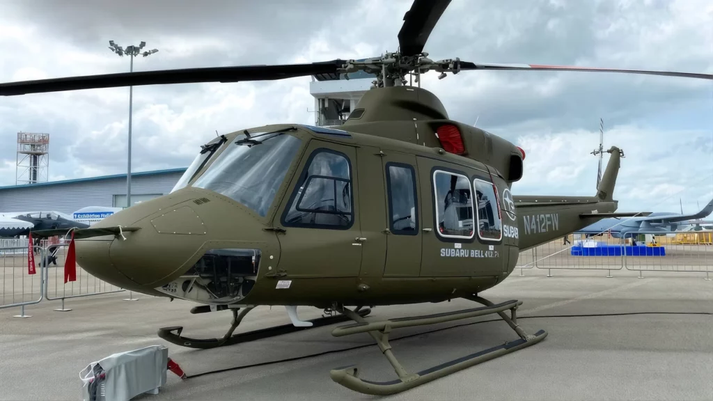 Irak hélicoptères Bell 412EPX et Bell 407M