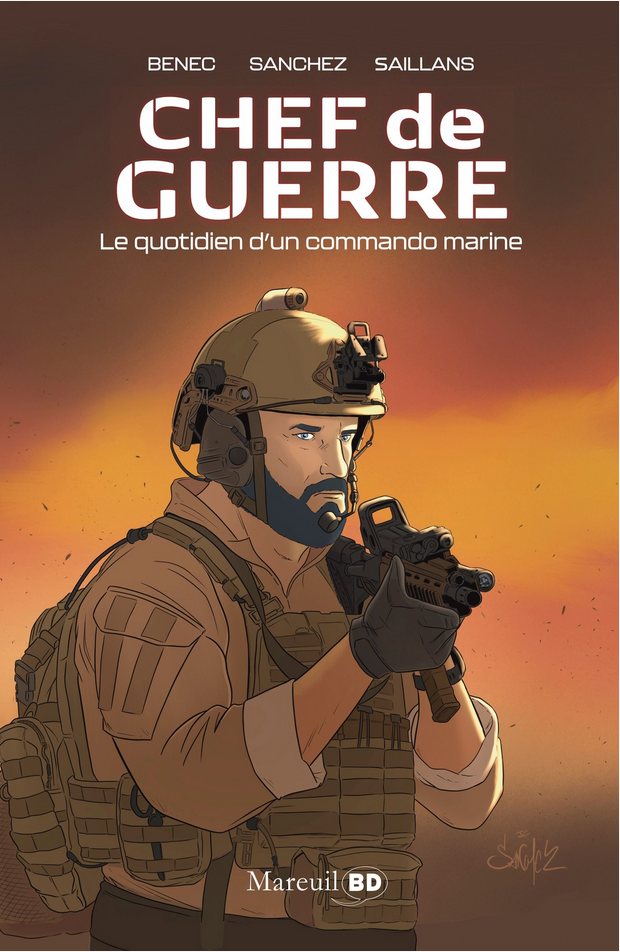 Couverture de la bande dessinée Chef de guerre