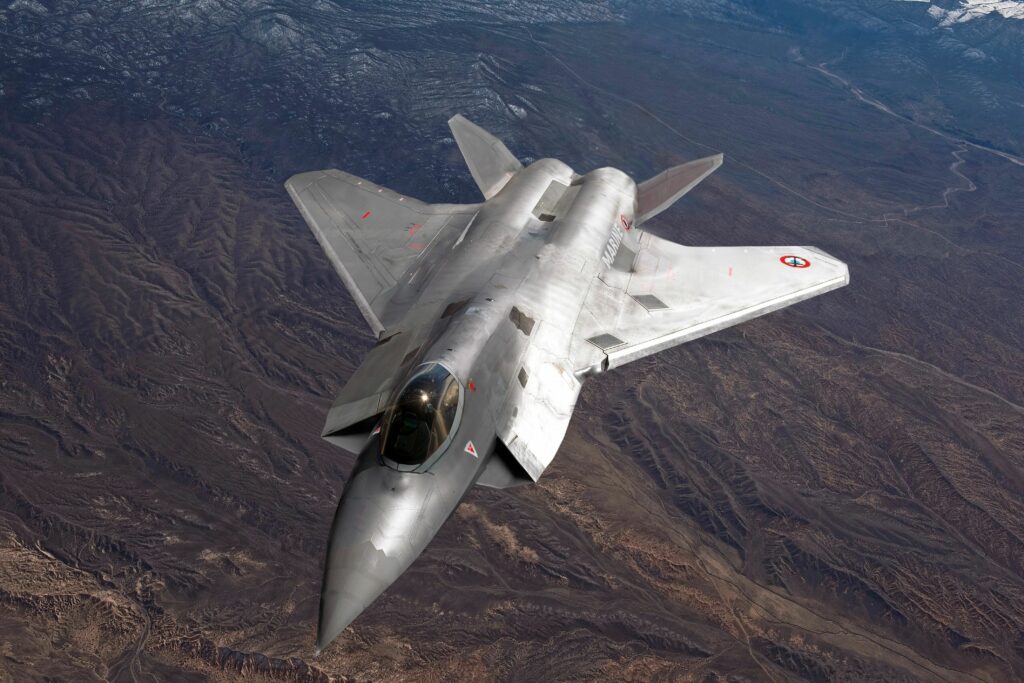Illustration de l’avion de combat du futur NGF
