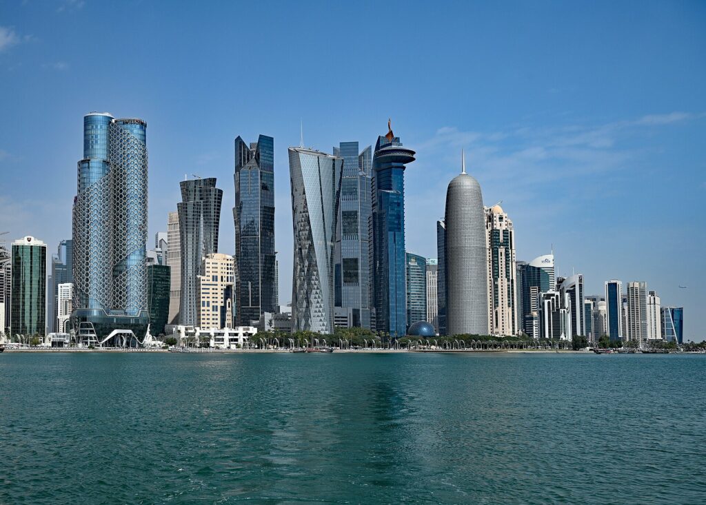 Skyline du quartier de West Bay à Doha