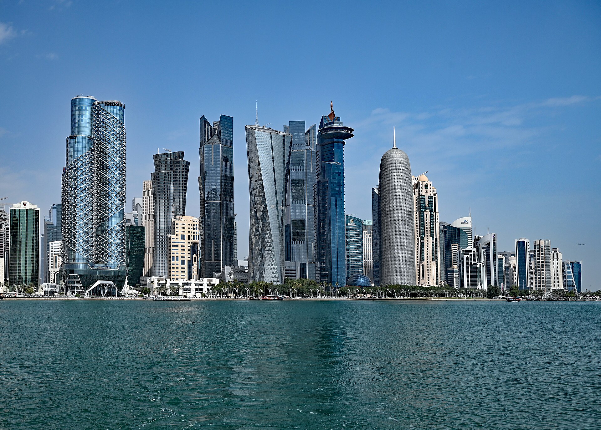 Skyline du quartier de West Bay à Doha